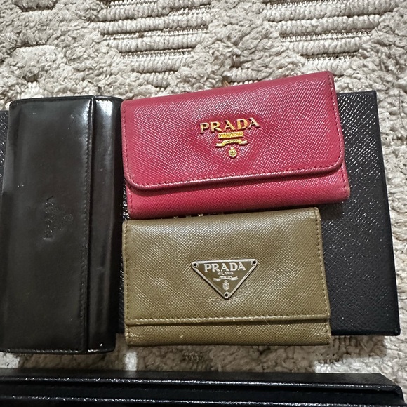 Prada * pink key case - Picture 1 of 2